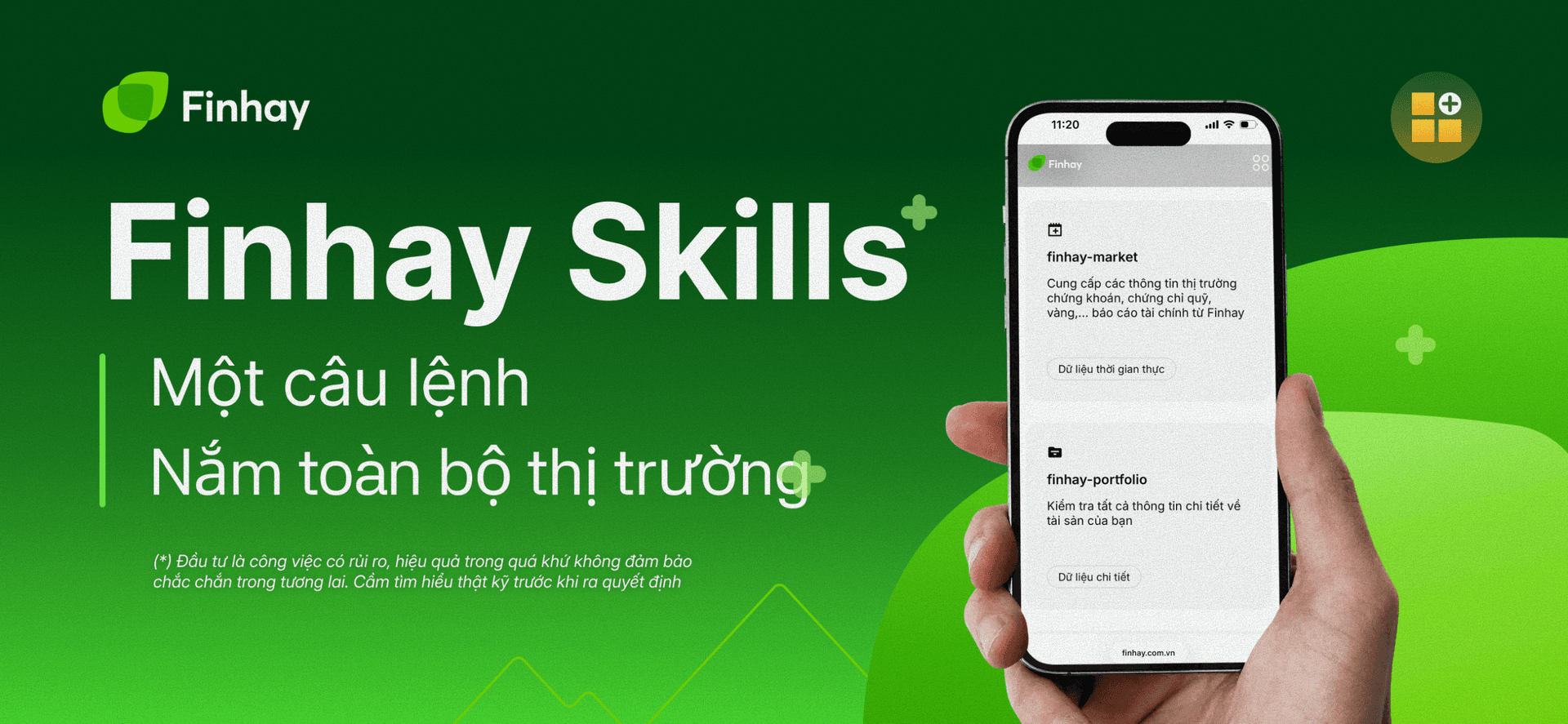 Hướng dẫn kết hợp 3 kỹ năng trong Finhay MCP để đầu tư thảnh thơi & hiệu quả với AI Agent