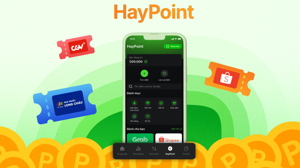 Cập nhật về HayPoint – Tính năng tích điểm đổi quà trên ứng dụng Finhay